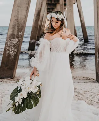 Тренд 2019! Стильная Свадьба в стиле Boho на пляже с белым песком
