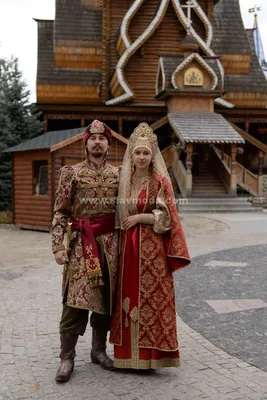 Свадьба в ☛русско-народном стиле☚. Особенности свадебного макияжа и  причёски.