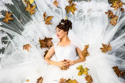 Свадьба осенью - оформление, цвет и стиль