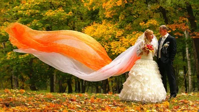 Осенняя свадьба, свадьба осенью | fedorov-denis.ru