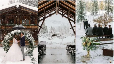 Зимняя свадьба | Новогодняя свадьба, Свадьба, Зимняя свадьба