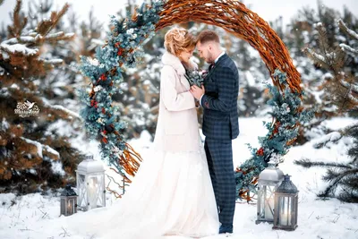 Свадебная фотография • Свадьба зимой. Любовь согреет! - Фотошкола