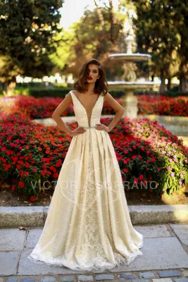 Шампань color wedding dresses | Anna Skoblikova - Свадебные платья -  Вечерние Платья