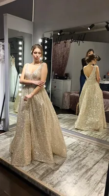 Свадебные платья цвета шампань недорого в салоне «Ваниль» в Москве