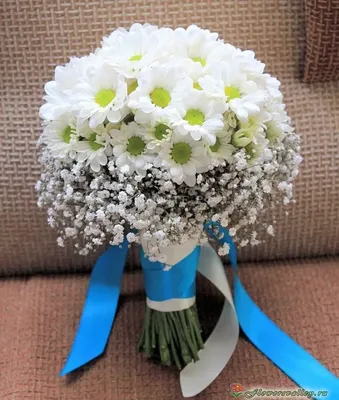 Букет невесты из белой хризантемы купить в Екатеринбурге | Flowers Valley