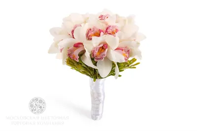 Букет невесты с орхидеями Леона купить за 13 986 руб. с круглосуточной  доставкой | Мосцветторгком