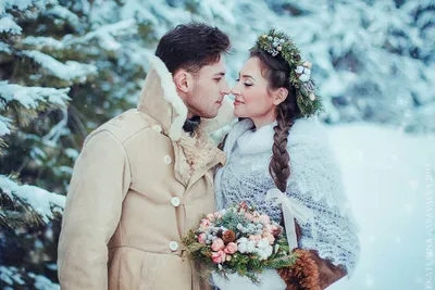 Свадебная фотосессия зимой в Москве | Свадебная фотосессия зимой в  Зеленограде