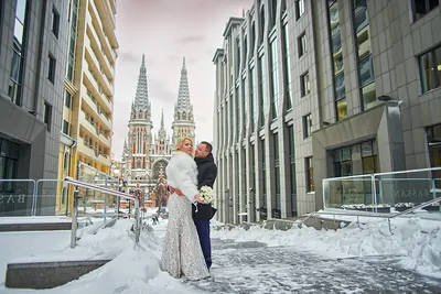Свадебная фотосессия зимой: как подготовиться и выбрать локацию | Академия  современной свадьбы | Дзен