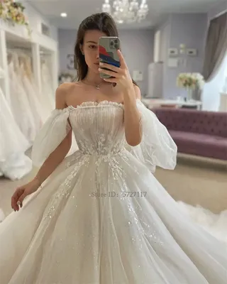 Свадебное платье прямое в стиле бохо из шифона с кружевом в Хабаровске