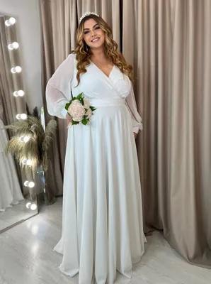 Свадебное платье Кристи Миллана - Свадебные платья больших размеров Москва