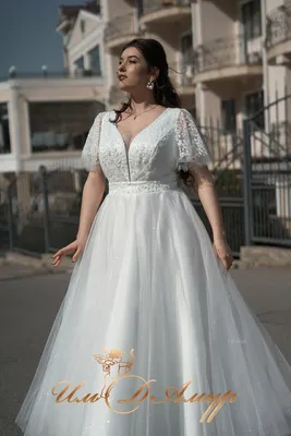 Свадебные платья больших размеров