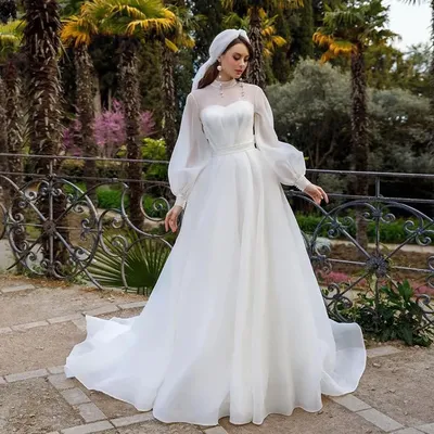 Свадебное платье без шлейфа артикул 206258 цвет шампань👗 напрокат 14 000 ₽  ⭐ купить 50 000 ₽ в Перми