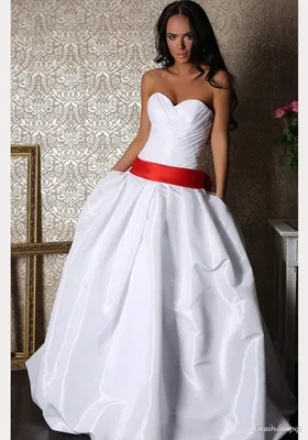 Свадебное платье из органзы Лиджин | Свадебный салон Инфанта
