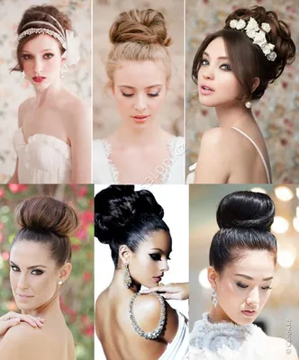 Свадебные прически на средние волосы - стильные фото от экспертов