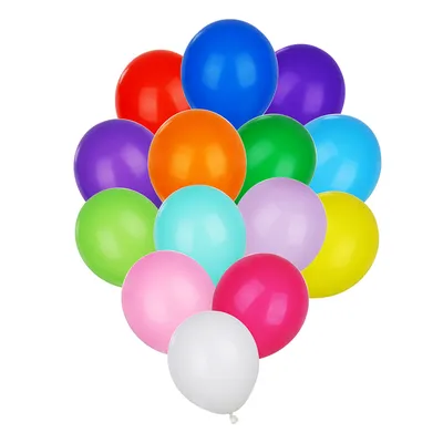 Воздушные шары со светодиодами (Белый пастель, 30см) - Bubble express