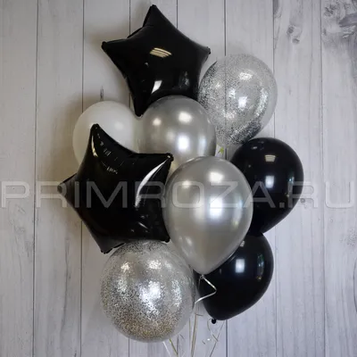 Воздушные шары набор Мишины шарики для фотозоны на день рождения с  фольгированными буквами Happy Birthday купить по цене 720 ₽ в  интернет-магазине Детский мир