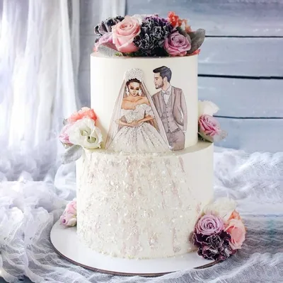 Фото свадебных тортов 2019: Возможность скачать бесплатно в формате jpg