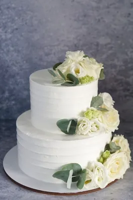 Завораживающие свадебные торты двухъярусные на ваш выбор