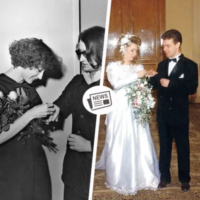 Свадебные архивы 70-х, 80-х и 90-х: редкие фото российских знаменитостей в  день бракосочетания - Я Покупаю