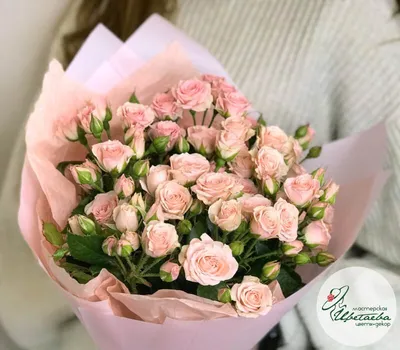 Купить букет из красных кустовых роз в Томске: цена, фото, отзывы