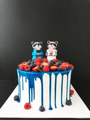 Маленький торт на годовщину свадьбы на заказ