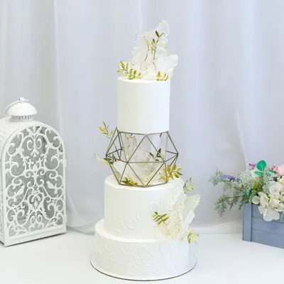 Торт «Свадебный минимализм» | Современный свадебный торт, Маленькие  свадебные торты, Свадебный торт простой