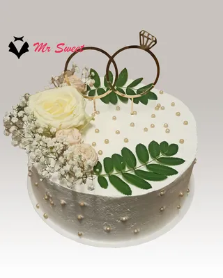 Торт на годовщину | Elegant birthday cakes, Happy anniversary cakes,  Wedding anniversary cakes