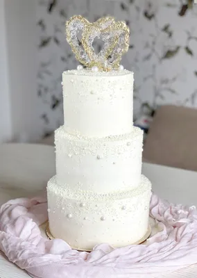 Свадебный торт с мини-павловой - Odemi