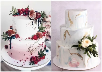 Трехъярусный свадебный торт «С лебедями»