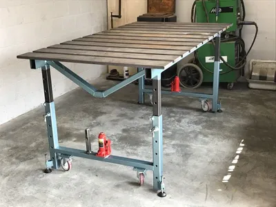 Сварочный стол: 85 фото и инструкция по изготовлению своими руками |  Welding bench, Welding table, Welding projects