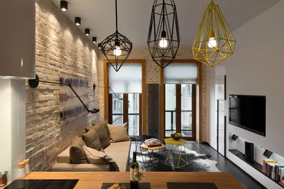 Освещение в стиле лофт в интерьере квартиры - фото-идеи, советы в блоге об  интерьере и дизайне BestMebelik.ru