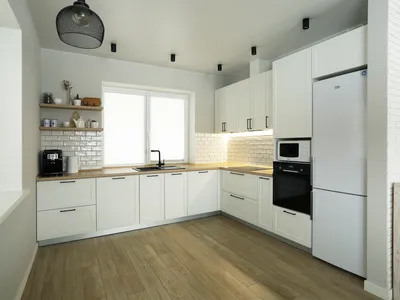П-образная светлая кухня - Артикул: 0042, по цене 4300 руб.