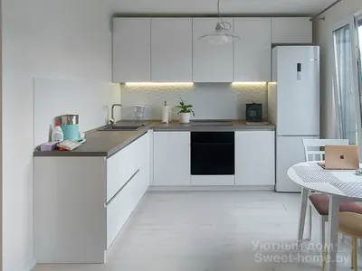 Идеальная белая кухня в современном стиле - Jim Wood