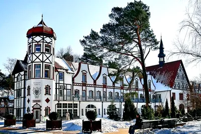 Фото Вид в сторону Светлогорска зимой. в городе Светлогорск