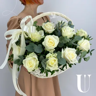 Искусственные розы белые букет 3 шт - искусственные цветы на кладбище