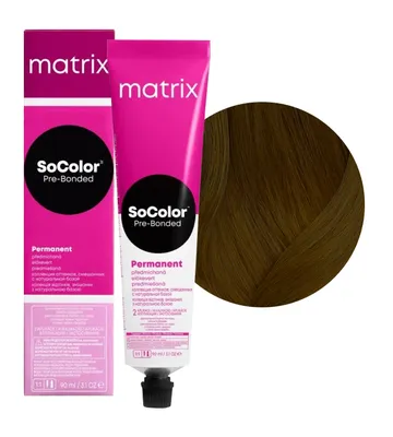 Краска для волос Matrix SoColor Pre-Bonded 5A светлый шатен пепельный 90 мл  — купить оптом в Москве