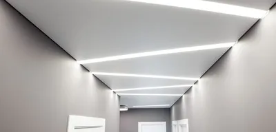 8 вариантов расположения световых линий на натяжном потолке | ТЕХО | Дзен