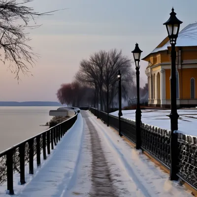Снегопад пришел в Таганрог | Таганрогская правда