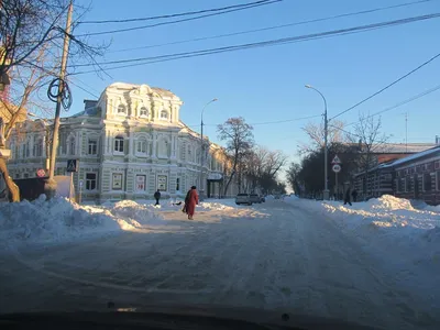 Зима, Таганрог, парк, странный тип с фотоаппаратом...