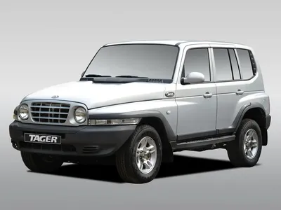 Slitkoff TAT5d002 кенгурятник высокий d76 ТагАЗ Tager 5 двер. Магазин  SUV-tuning