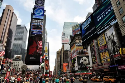Прогулки по Нью-Йорку. 23. Times square. – Elegant New York