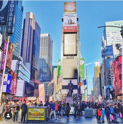 Нью-Йорк, США (часть 1/10) - самые интересные места города: Таймс Сквер, Нью -Йорк Таймс, Бродвей - WorldWithaTwist.com