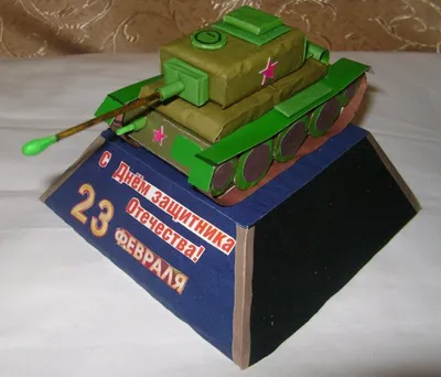 REZARK\" ST0392 Серия \"Военная техника\" Пазл 3D 38 элемент. Танк