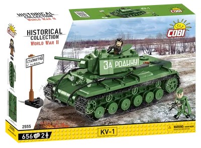 Powerful Soviet Breakthrough Tank - KV-1