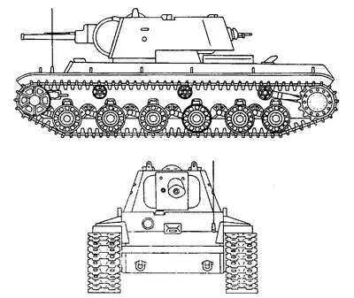 КВ-1 - Тяжелый советский танк |Танки СССР