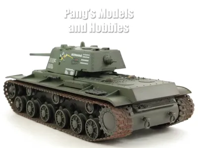 KV-1 Heavy Tank - Russian - Soviet Army 1942 - Green - 1/72 Scale Plas –  Pang's Models and Hobbies