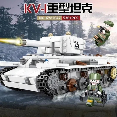 модель танк \"КВ-1\" (1/100, бронза)
