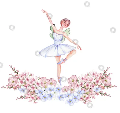 Нарисованный рукой танец балерины в балетной пачке Иллюстрация вектора -  иллюстрации насчитывающей картина, карточка: 66708989