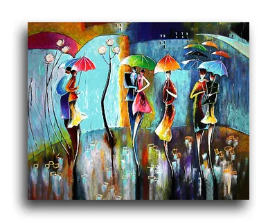 Элегантные танцы в дожде: представлены в webp