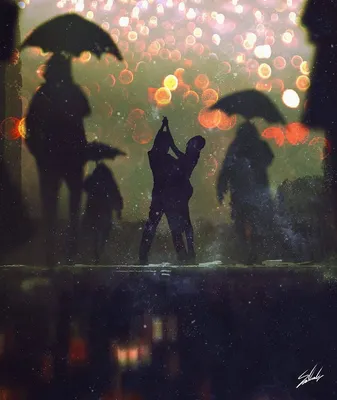 Загадочные танцы в дожде: представлены в формате webp